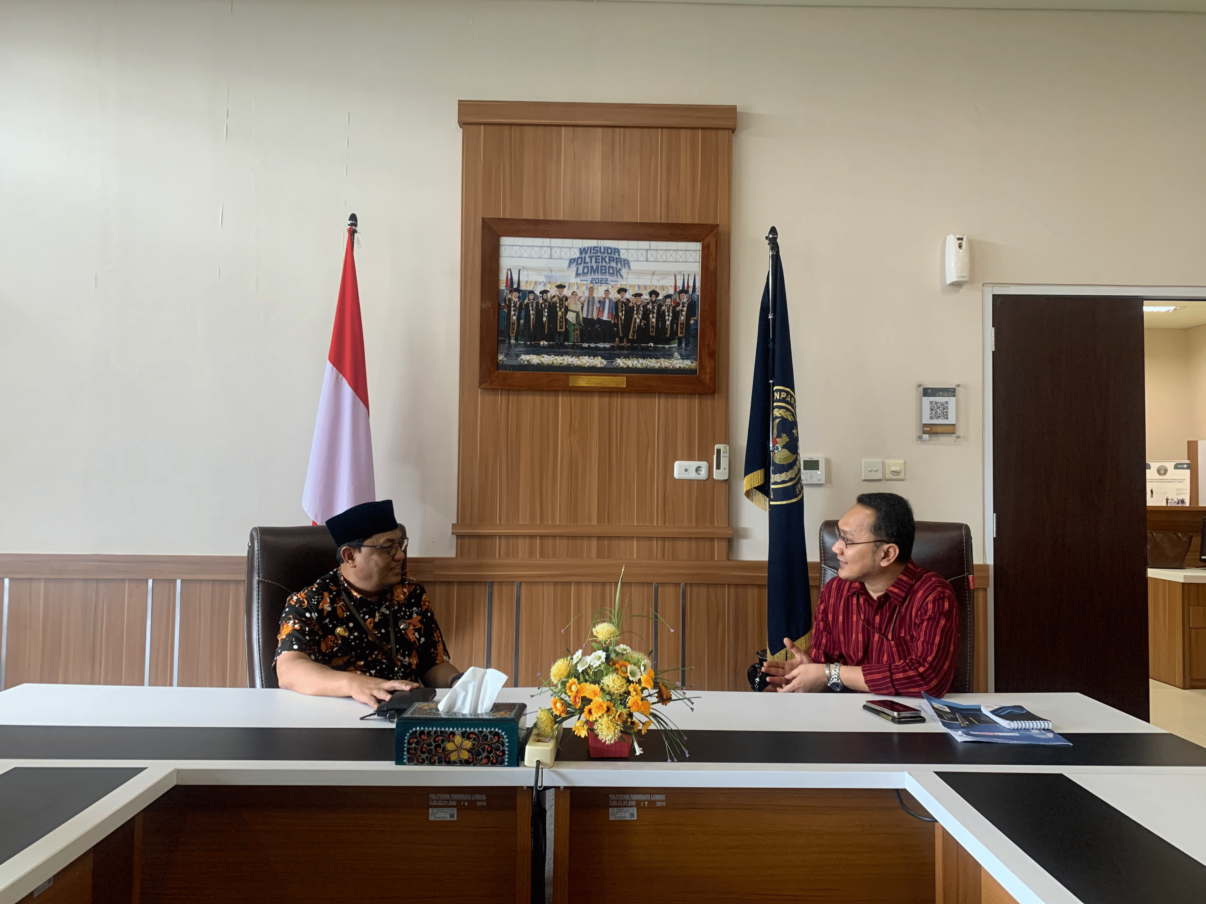 Kunjungi Poltekpar Lombok, BP3MI NTB Bahas Rencana Kunker Wamen KP2MI/BP2MI