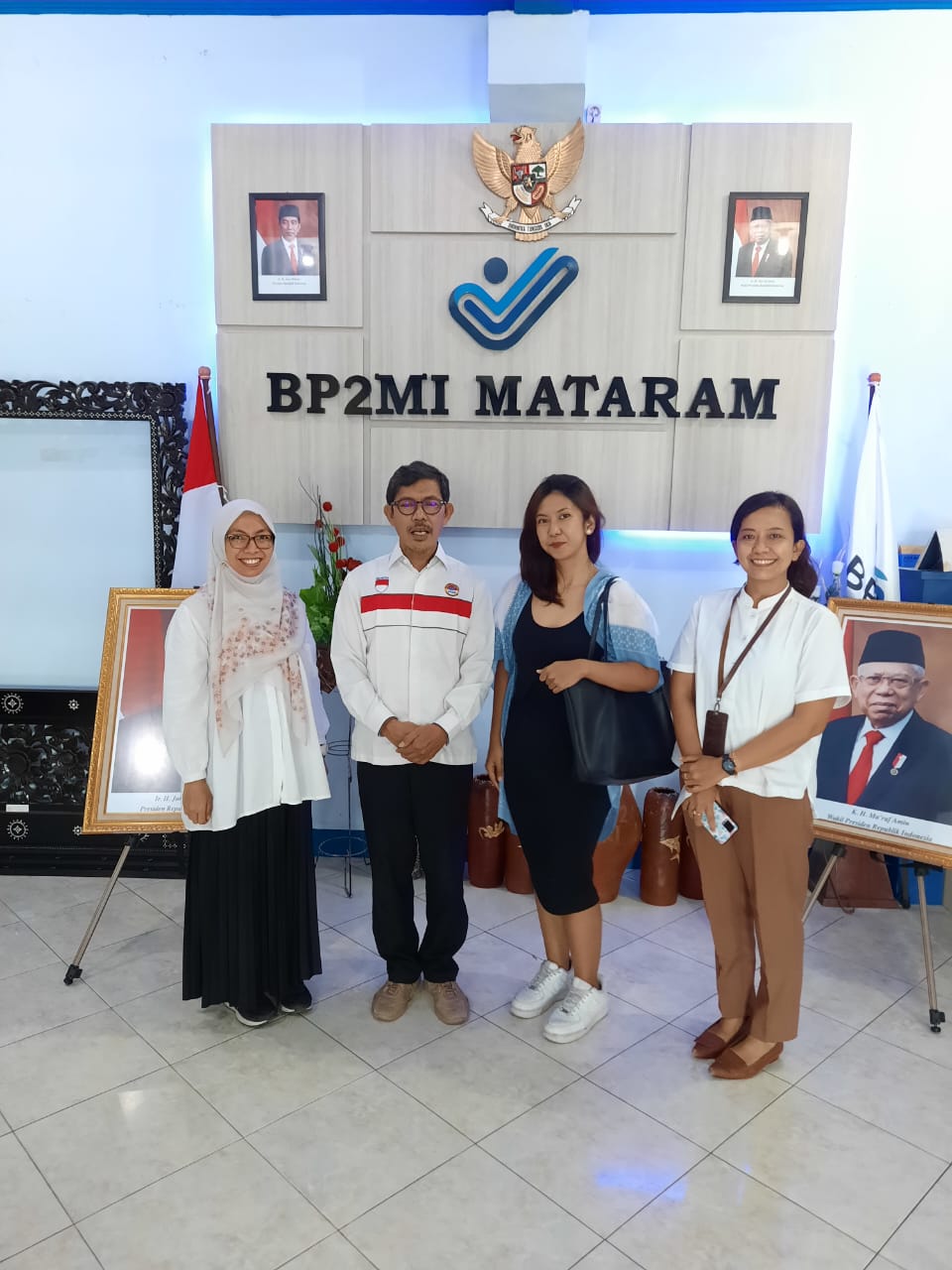 BP3MI NTB Menerima Kunjungan Staf Khusus Kemenko Perekonomian Bahas Kartu Pra Kerja Bagi CPMI dan PMI