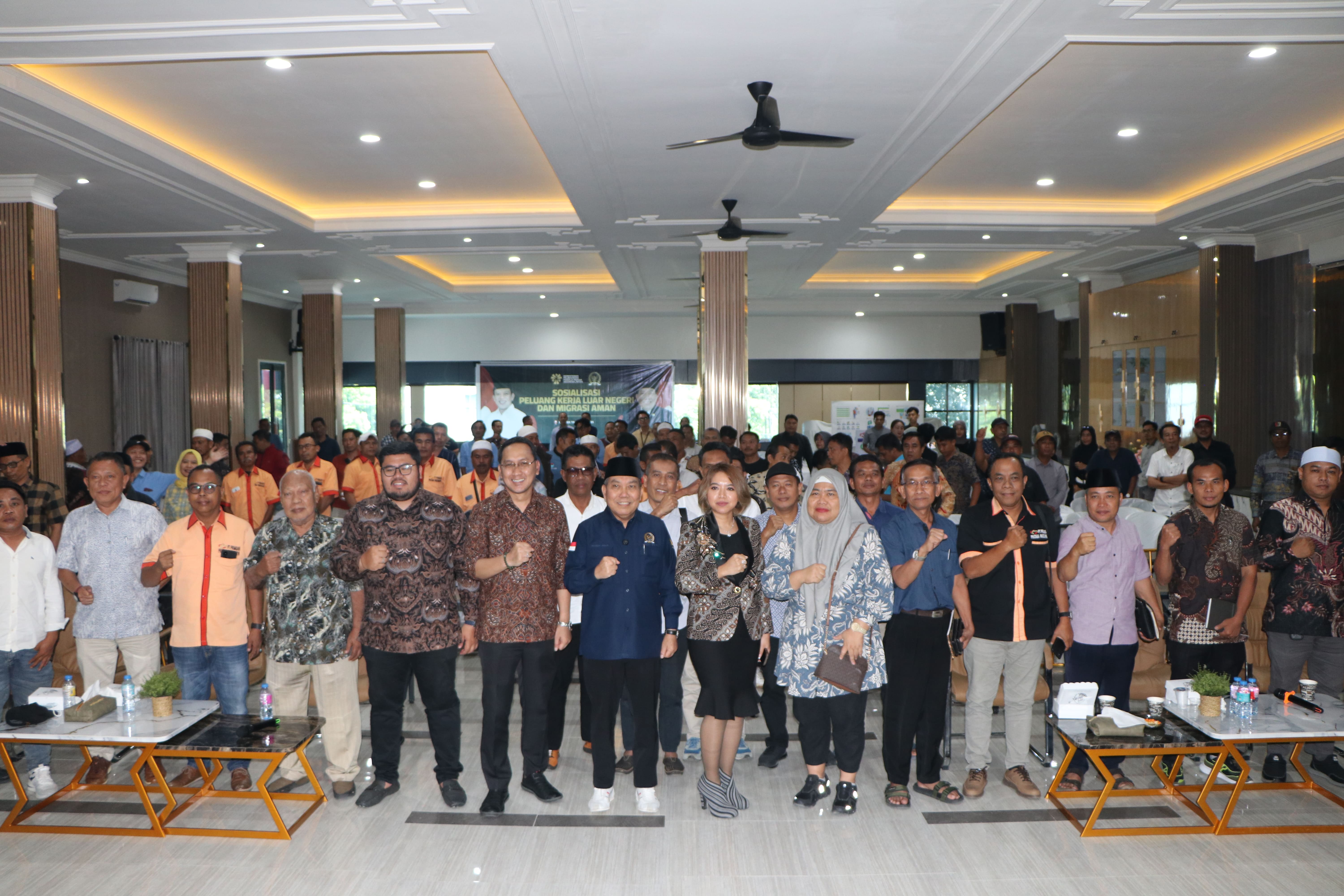 Gandeng DPR RI, BP3MI NTB Sampaikan Migrasi Aman di Kabupaten Lombok Timur