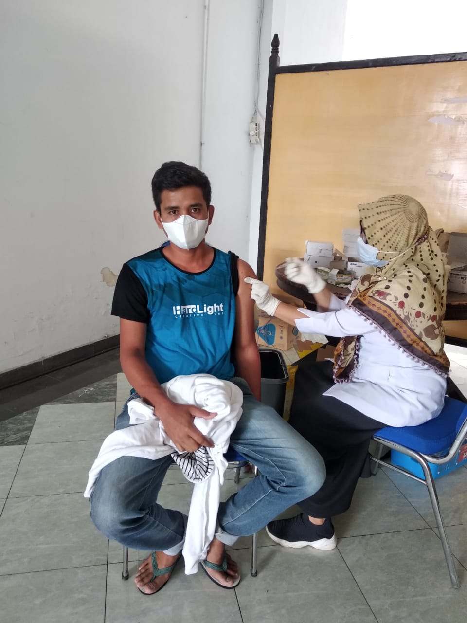 Bersama Stakeholder Terkait, UPT BP2MI Provinsi NTB Dukung Percepatan Vaksinasi COVID-19 Bagi Calon Pekerja Migran