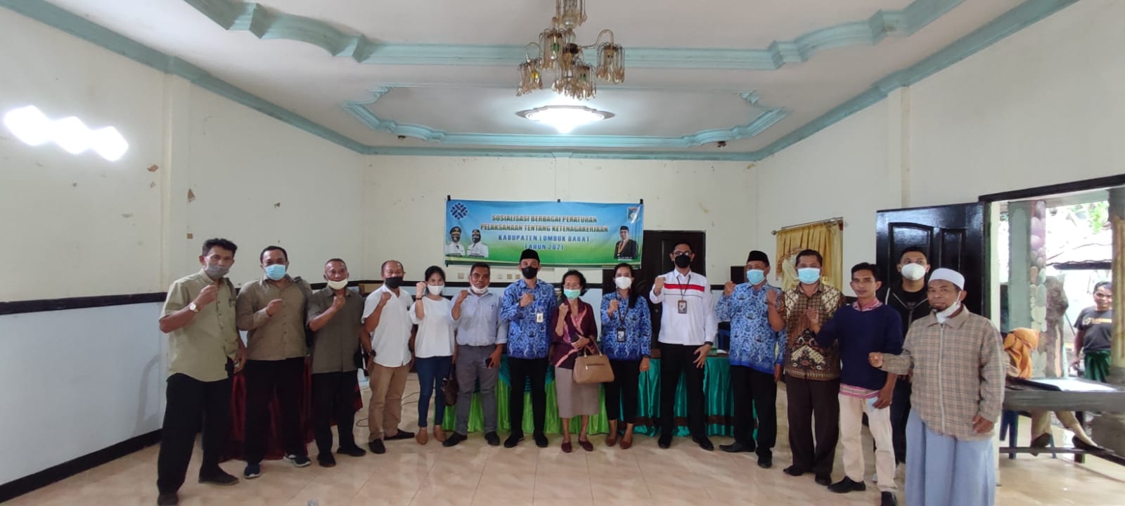 Sosialisasi Peraturan Ketenagakerjaan di Kab. Lombok Barat. 