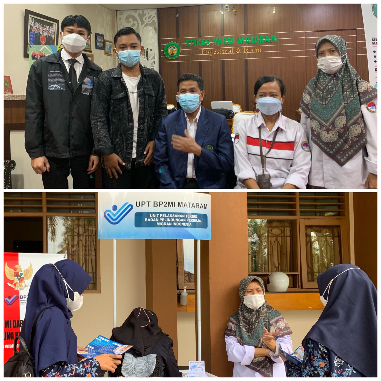  Perluas Informasi Pembukaan Pendaftaran G to G Jepang, UPT BP2MI Prov NTB laksanakan Sosialisasi di Ruang Terbuka STIKES Yarsi Mataram