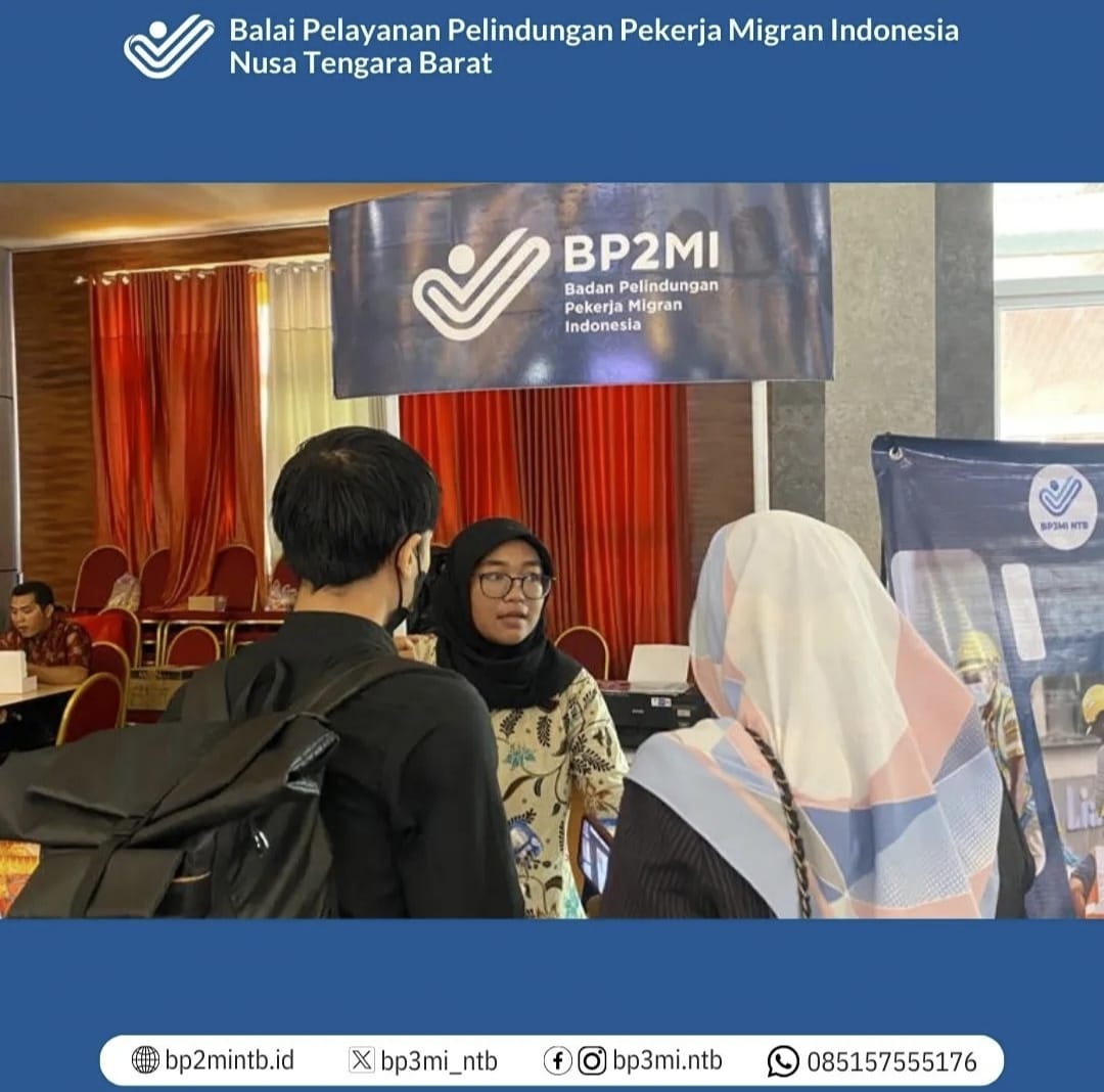 BP3MI NTB layani Jobs Info bagi Pencari kerja  dalam kegiatan Festival  pelatihan Vokasi di BPVP Lombok Timur
