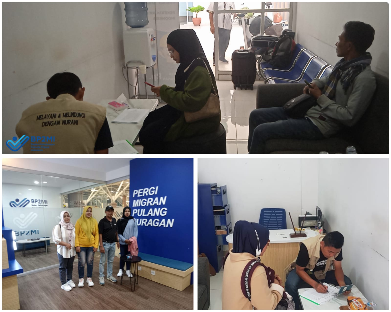 BP3MI NTB Lakukan pendataan keberangkatan dan kepulangan PMI di Lounge BIZAM