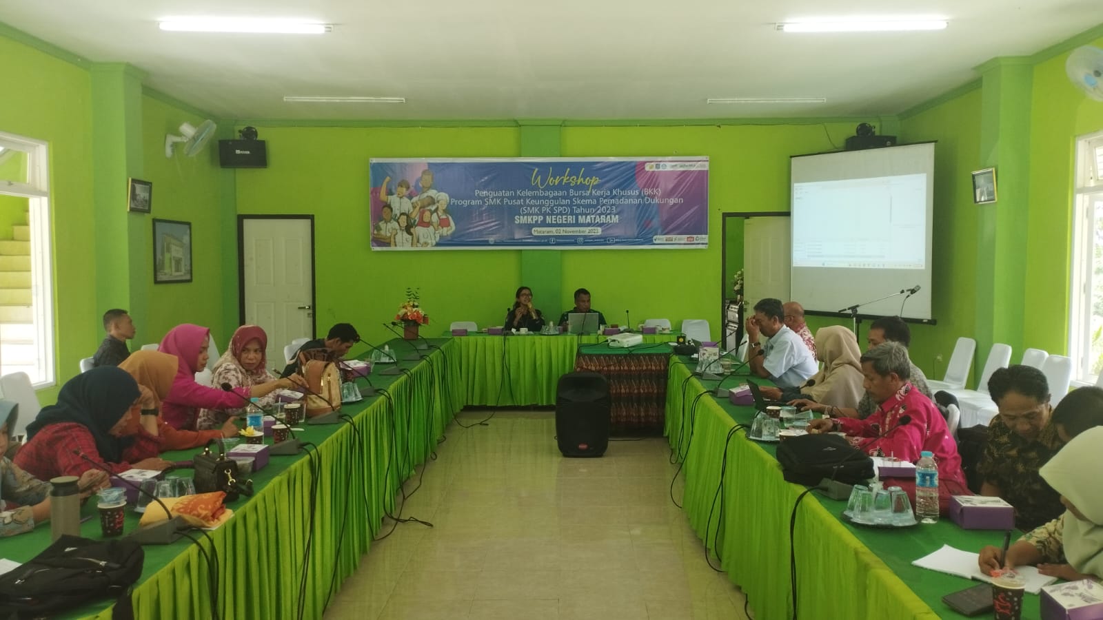 BP3MI NTB menjadi Narasumber dalam kegiatan Workshop BKK di SMKPP Mataram