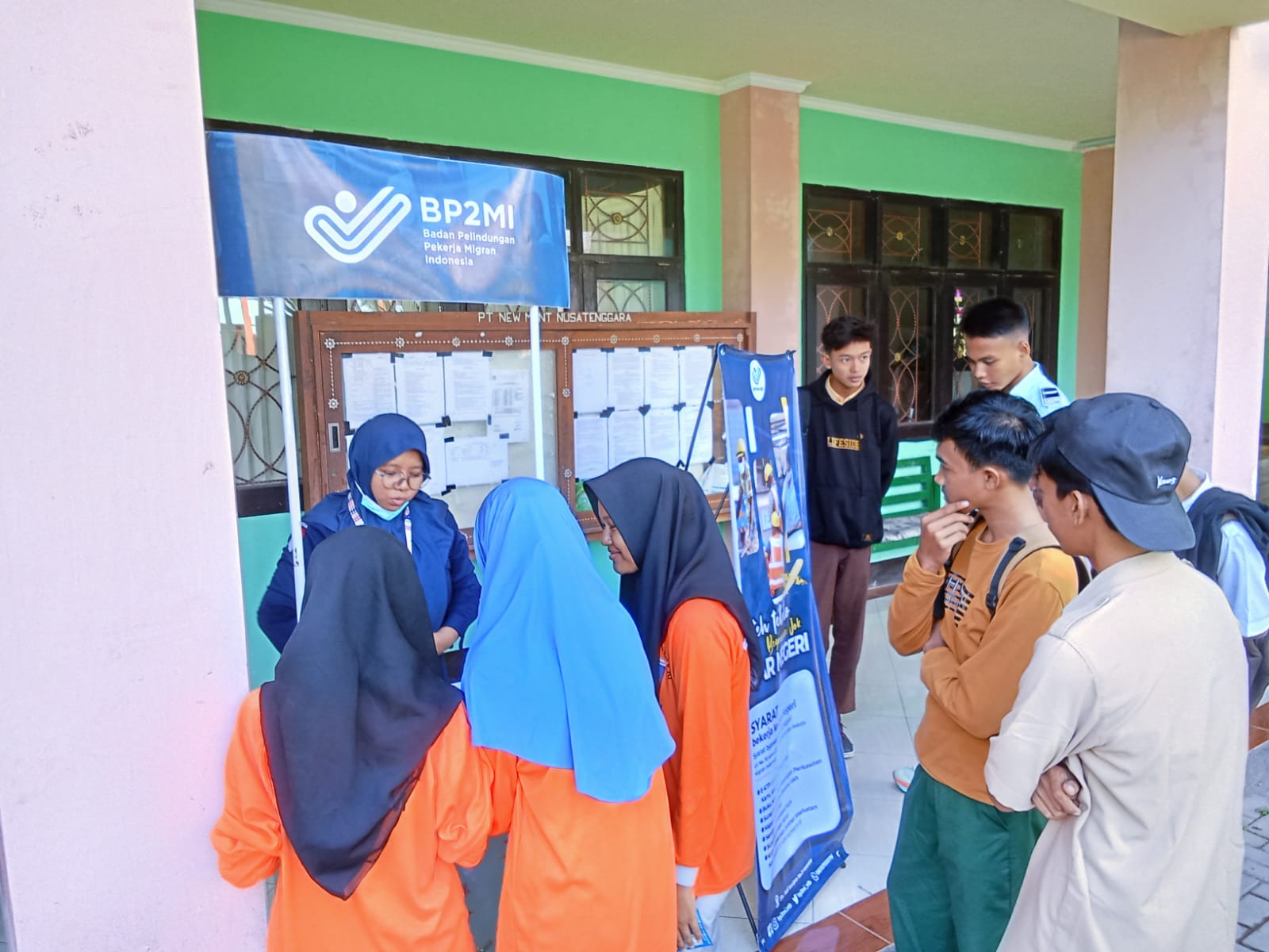 BP3MI Nusa Tenggara Barat Hadiri Jobfair dan Workshop Di SMKPP Negeri Mataram