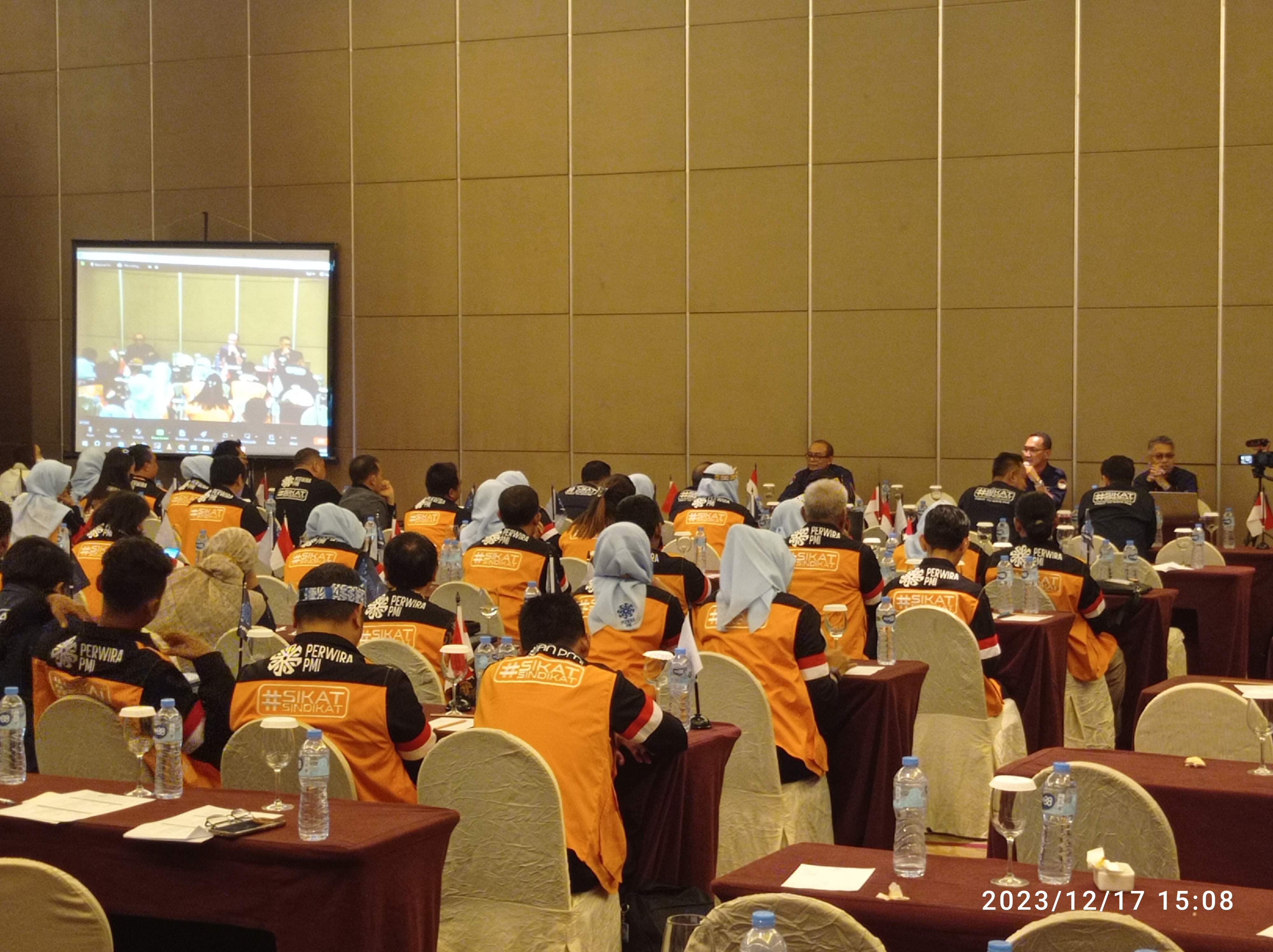 Gelar Rakernas, Kawan PMI dan Perwira PMI Rumuskan Rencana Aksi