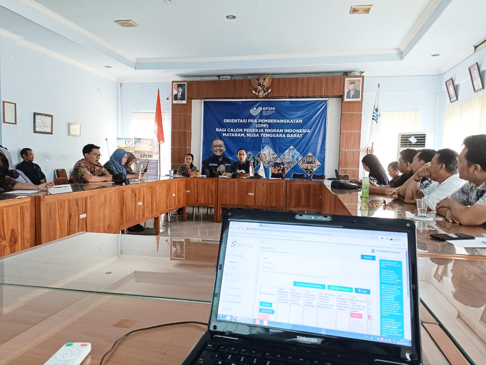 Tingkatkan Kinerja Satker, BP3MI NTB Adakan Monitoring dan Evaluasi