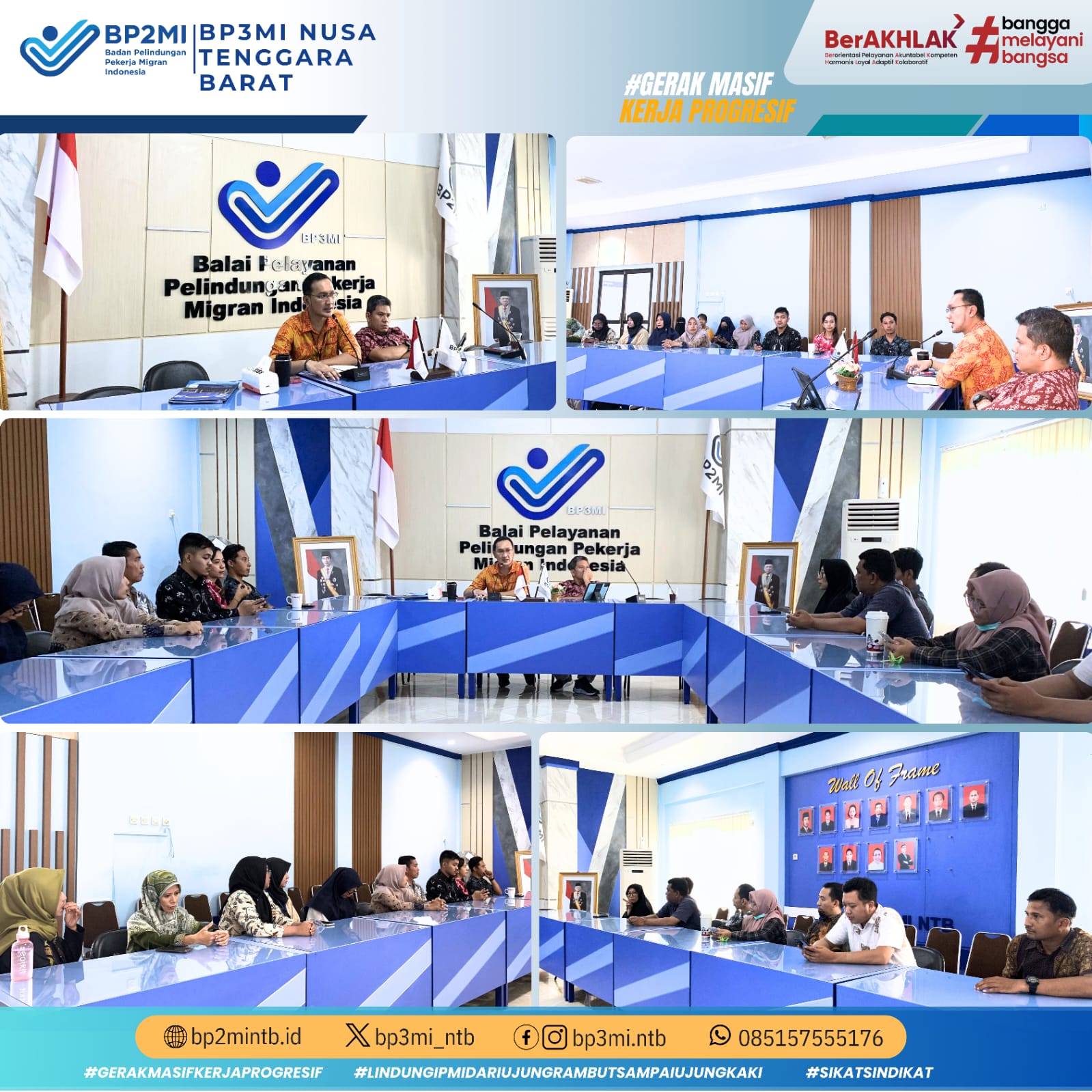 BP3MI NTB Melaksanakan Rapat Evaluasi Kinerja, Bahas Target 2024