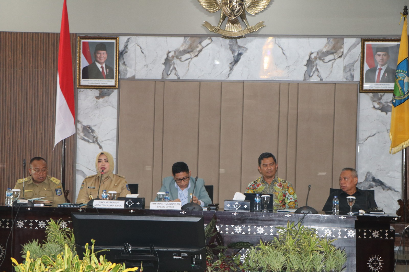 Provinsi NTB Menerima Kunjungan Baleg NTB Bahas RUU P2MI