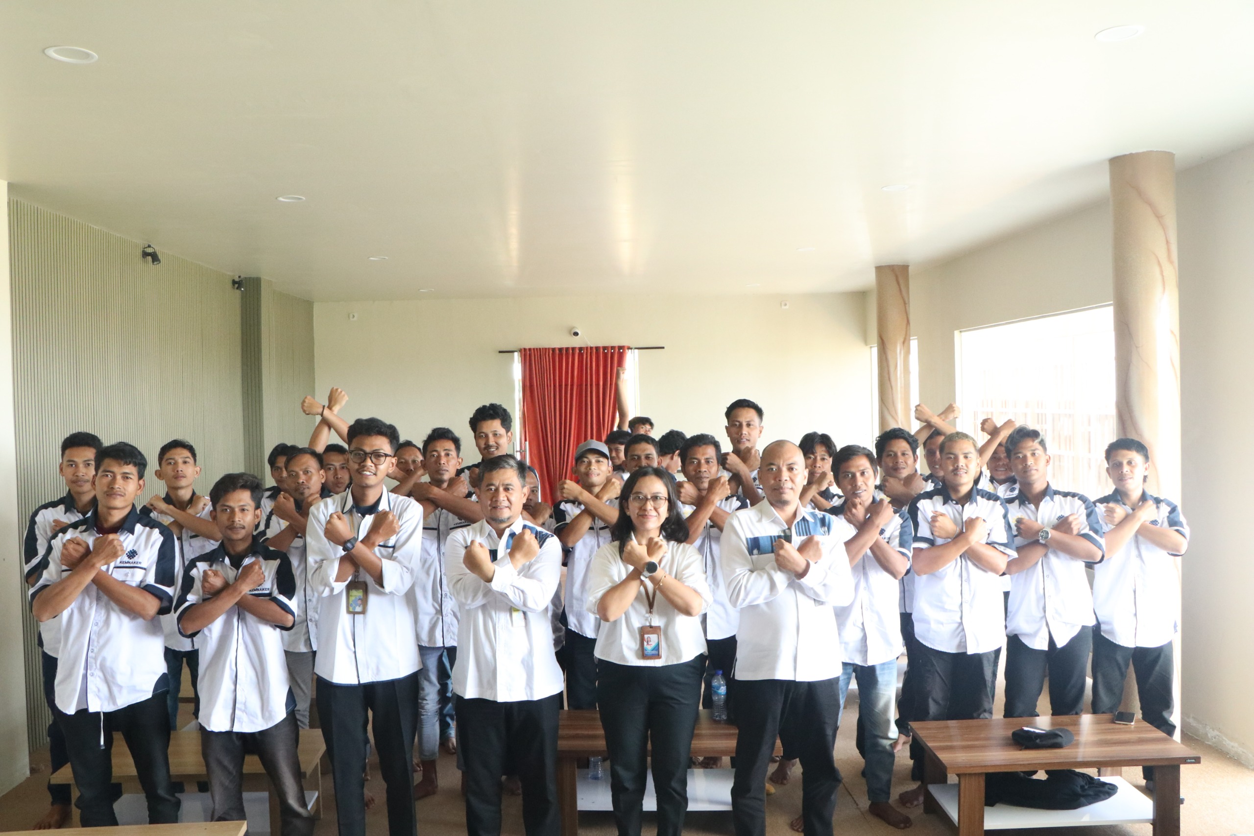 BP3MI NTB Hadiri Pembukaan Program Pelatihan Kapasitas Pekerja Migran Indonesia Tahun 2025 di BPVP Lombok Timur.