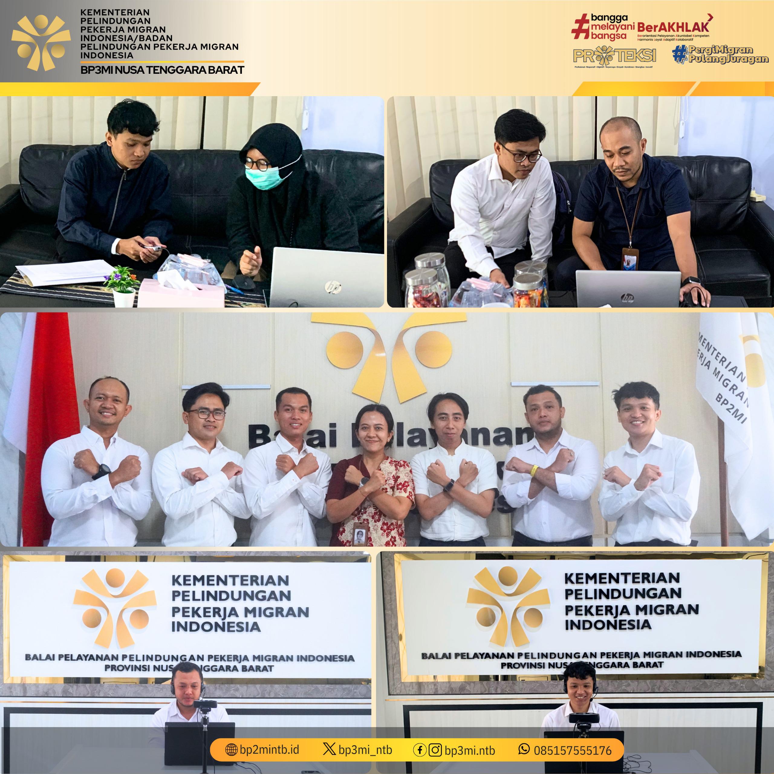 Pelaksanaan Wawancara Daring untuk Kandidat PMI Program G to G Jerman