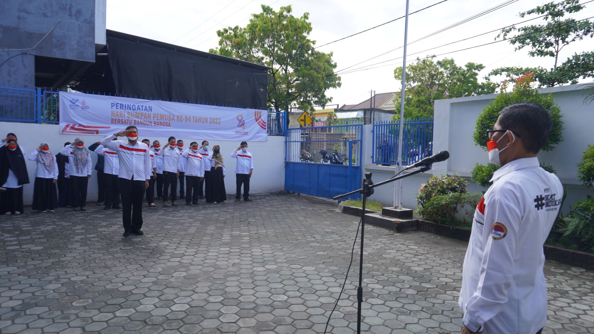 Pelaksanaan Upacara Peringatan Hari Sumpah Pemuda Ke 94 Tahun 2022