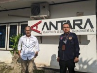 Visit Media ke Kantor Berita Antara