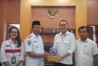 Silaturahmi Bersama Pj Walikota Bima, BP3MI NTB Sampaikan Pelaksanaaan Sosialisasi Migrasi Aman