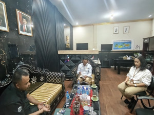 Terima Kunjungan Media Lingkar News, Bahas Kerjasama Informasi