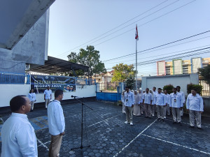Pelaksanaan Apel Pagi BP3MI NTB
