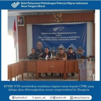 BP3MI NTB Sosialisasikan Migrasi Aman kepada Calon Pekerja Migran Indonesia