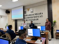 Seluruh PNS BP3MI NTB Ikut Computer Assisted Competency Test (CACT) di UPT BKN Mataram
