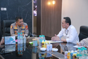Silaturahmi Bersama Kapolda NTB, BP3MI NTB Sampaikan Rencana Kegiatan Desa Migran Emas